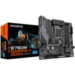 לוח gigabyte b760m gaming x ddr4 micro atx lga1700 מחשב גיימינג מעבד אנטל INTEL I5 וכרטיס מסך RTX 3060