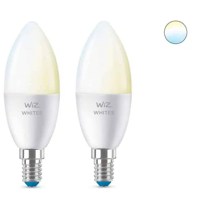 נורות נר LED חכמות 5W בגודל C37 - smart bulb 5W C37 E14 TW 2P 1 נורות נר LED חכמות 5W בגודל C37 - smart bulb 5W C37 E14 TW 2P
