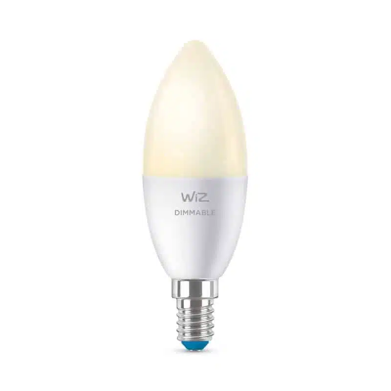 נורת נר LED חכמה 4.9W עם גוון אור חם - 40W C37 E14 927 DIM-1 1 נורת נר LED חכמה 4.9W עם גוון אור חם - 40W C37 E14 927 DIM-1