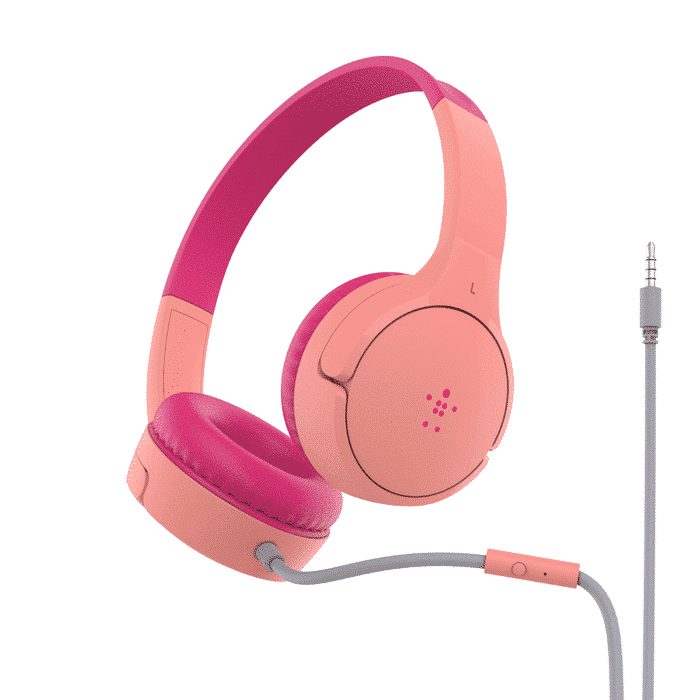 אוזניות On-Ear חוטיות לילדים Belkin SoundForm Mini - AUD004 1 אוזניות On-Ear חוטיות לילדים Belkin SoundForm Mini - AUD004