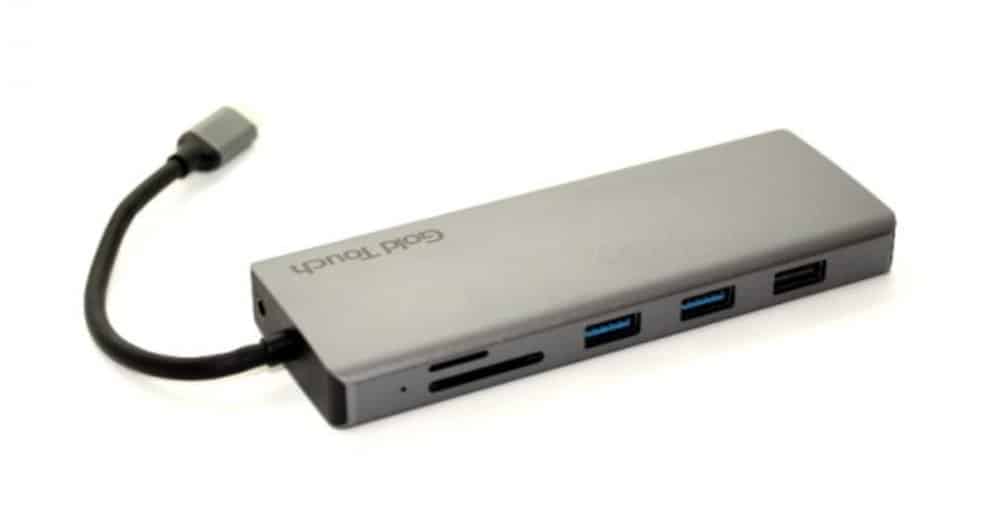 תחנת עגינה GoldTouch USB Type-C 3.1 DP/HDMI/VGA 2 תחנת עגינה GoldTouch USB Type-C 3.1 DP/HDMI/VGA – תמונה 2