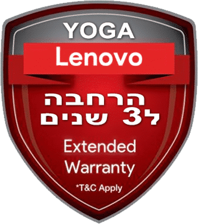 הרחבת אחריות למחשב לנובו סדרה L / Y לשלוש שנים באתר לקוח 1 הרחבת אחריות למחשב לנובו סדרה L / Y לשלוש שנים באתר לקוח
