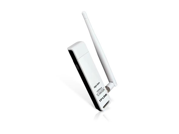 כרטיס רשת אלחוטי TPLINK TL-WN722N USB 1 כרטיס רשת אלחוטי TPLINK TL-WN722N USB