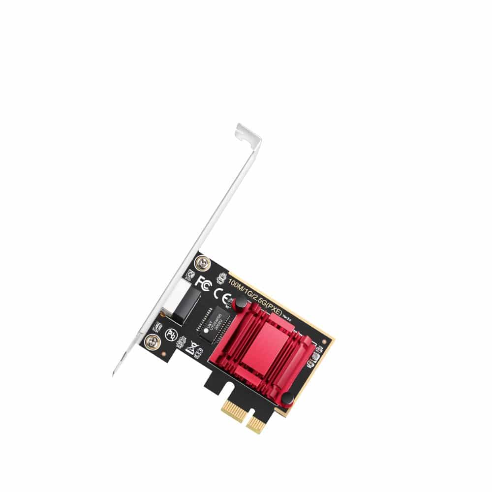 כ.רשת פנימי לנייח Cudy PE25 2.5Gbits PCI-E Nework Adapter LP 2 כ.רשת פנימי לנייח Cudy PE25 2.5Gbits PCI-E Nework Adapter LP – תמונה 2