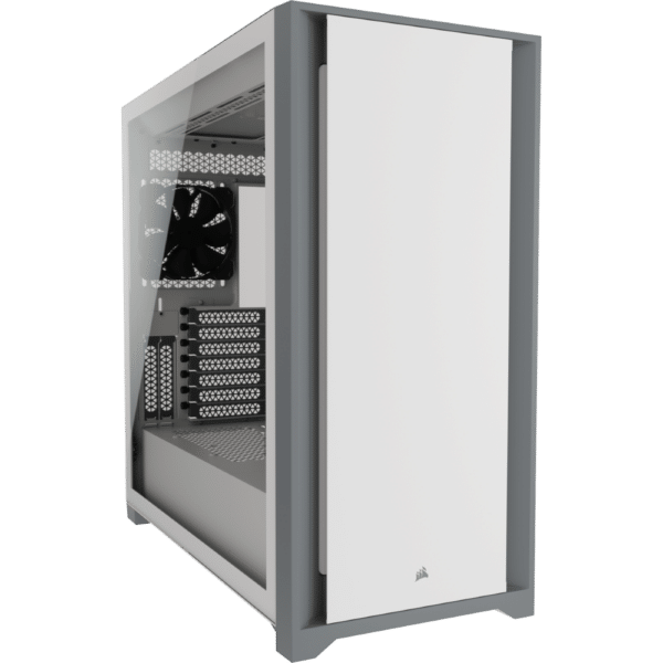 5000d White מארז CORSAIR 5000D Tempered Glass Mid Tower ATX PC CASE WHITE