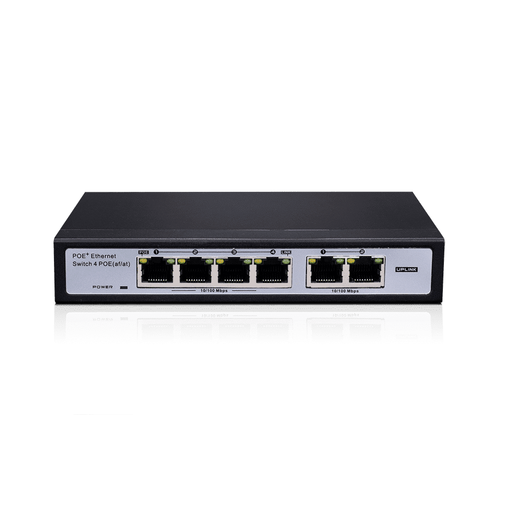 סוויץ Provision 4+2 PORT 10/100Mbps PoE 30W per Channel 2 סוויץ Provision 4+2 PORT 10/100Mbps PoE 30W per Channel – תמונה 2