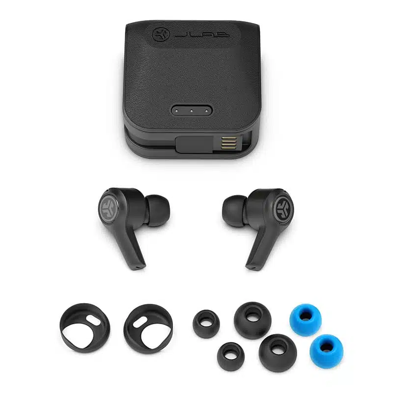אוזניות True Wireless לשיחות ומוזיקהJLab JBuds Air Executive - 6 אוזניות True Wireless לשיחות ומוזיקהJLab JBuds Air Executive