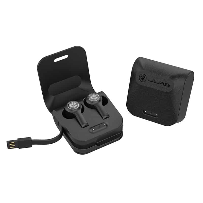 אוזניות True Wireless לשיחות ומוזיקהJLab JBuds Air Executive - 5 אוזניות True Wireless לשיחות ומוזיקהJLab JBuds Air Executive