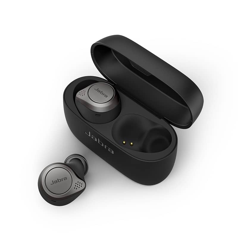 אוזניות True Wireless ANC עם סינון רעשים אקטיבי למוזיקה ושיחות - Elite75t 11 אוזניות ספורט True Wireless ANC עם טעינה אלחוטית וסינון רעשים אקטיבי