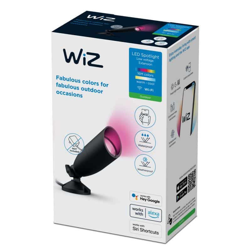 גוף תאורה ספוט לגינה למארז קיים WiZ Extension Ground - WiZ 12V Extension 2 גוף תאורה ספוט לגינה למארז קיים WiZ Extension Ground