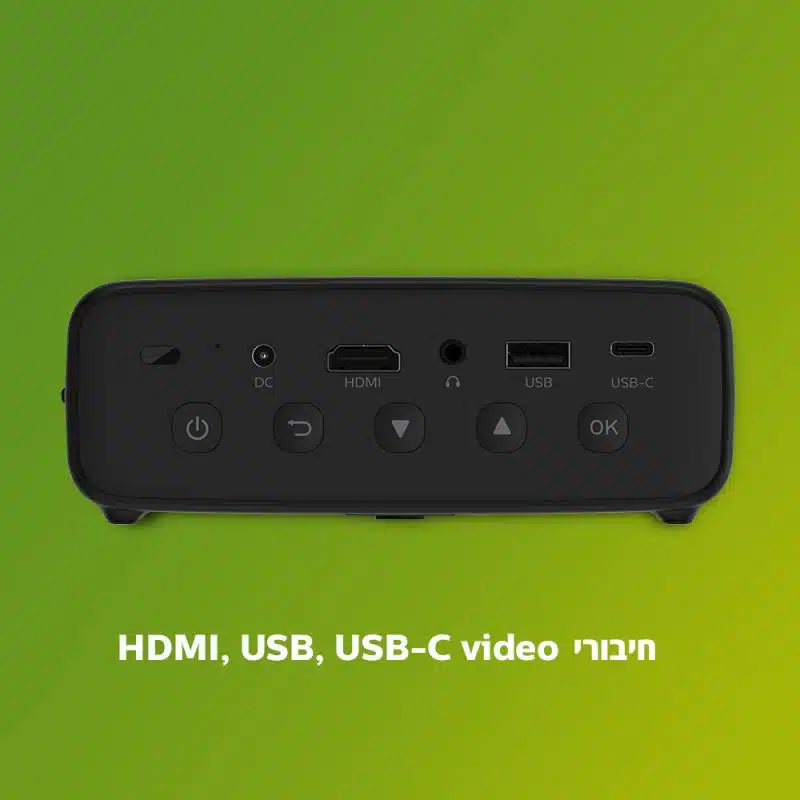 מקרן כיס אלחוטי 480P עם Android TV - PicoPix Micro2TV 9 מקרן כיס אלחוטי 480P עם Android TV