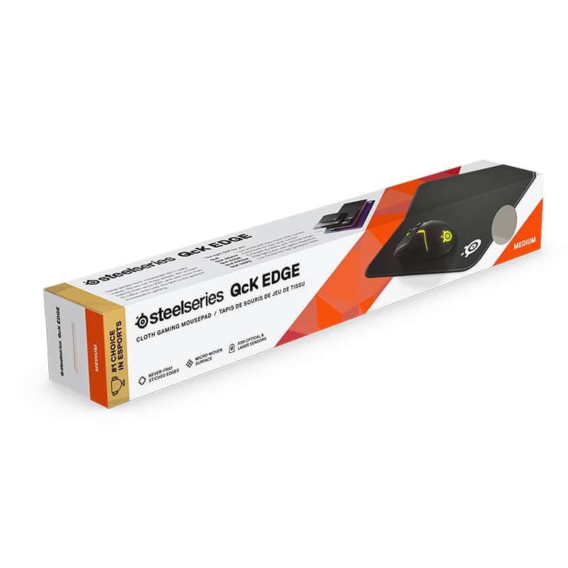 משטח לעכבר בגודל M המספק דיוק מושלם - QCK Edge M 2 משטח לעכבר בגודל M המספק דיוק מושלם