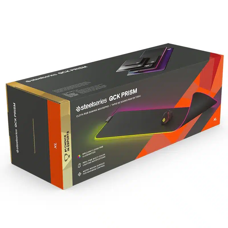 משטח מואר גדול ואיכותי לעכבר - QcK Prism Cloth XL 3 משטח מואר גדול ואיכותי לעכבר