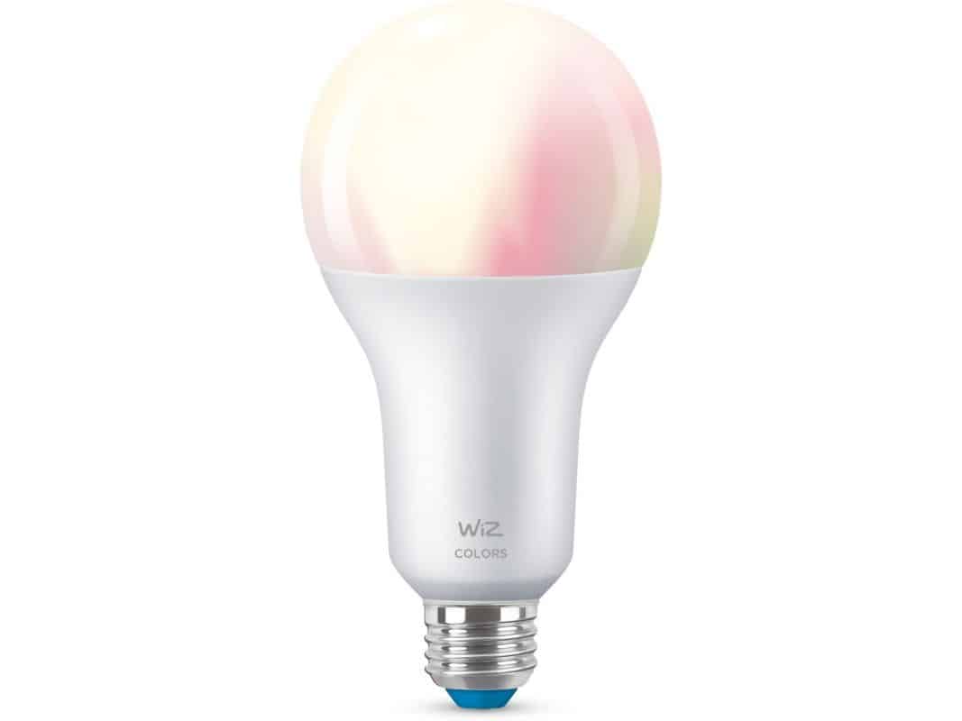 נורת LED צבעונית חכמה 150W בגודל A80 בשקע E14 - Wi-Fi 150W A80 E27 1 נורת LED צבעונית חכמה 150W בגודל A80 בשקע E14