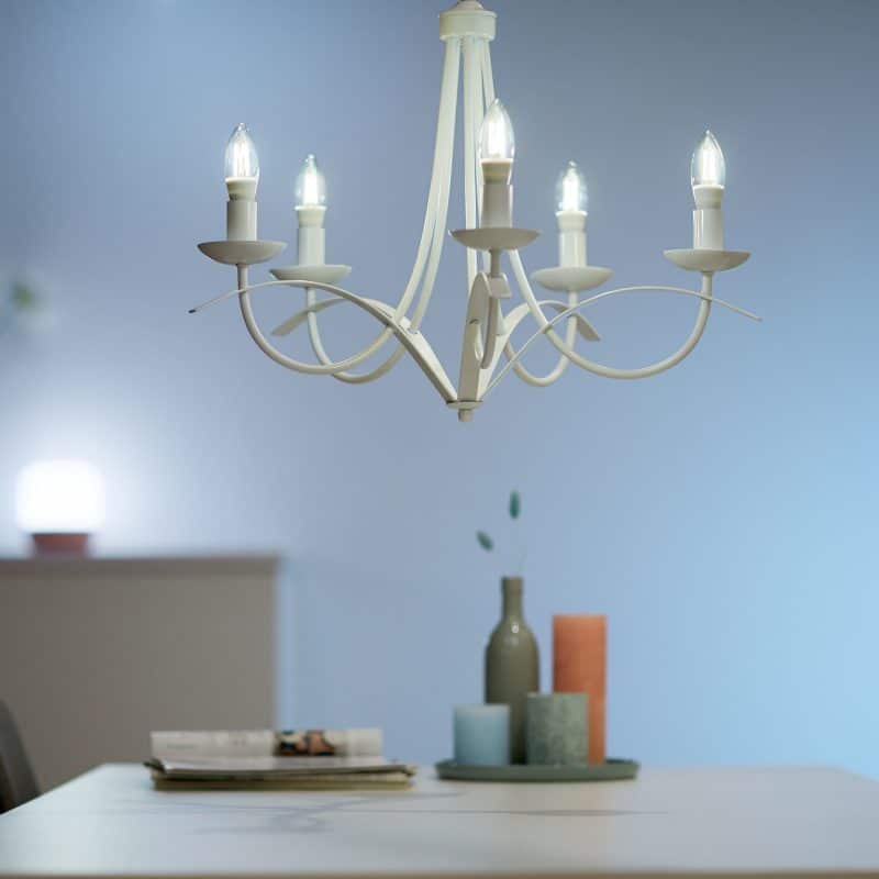 נורת נר LED חכמה 4.9W בגודל C35 - smart bulb 4.9W C35 E14 927 5 נורת נר LED חכמה 4.9W בגודל C35