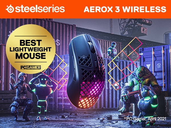 עכבר גיימינג אלחוטי קל משקל - Aerox 3 wireless ONYX 2022 6 עכבר גיימינג אלחוטי קל משקל