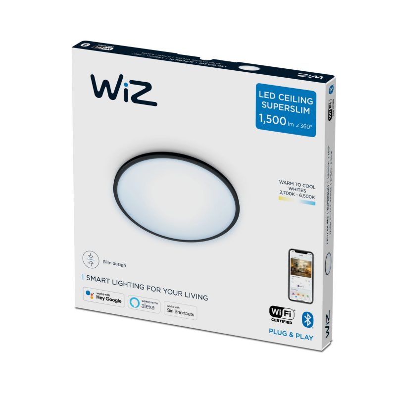 צמוד תקרה חכם אלחוטי 16W - SuperSlim Ceiling 16W 2 צמוד תקרה חכם אלחוטי 16W