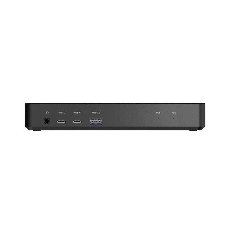 תחנת עגינה KVM USB-C/Thunderbolt עם תצוגה כפולה 4 תחנת עגינה KVM USB-C/Thunderbolt עם תצוגה כפולה – תמונה 4