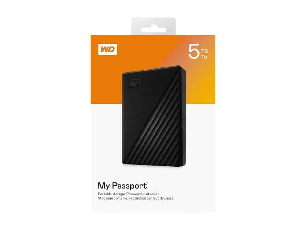 דיסק חיצוני Western Digital My Passport 5TB 2.5 usb 3.2 2 דיסק חיצוני Western Digital My Passport 5TB 2.5 usb 3.2