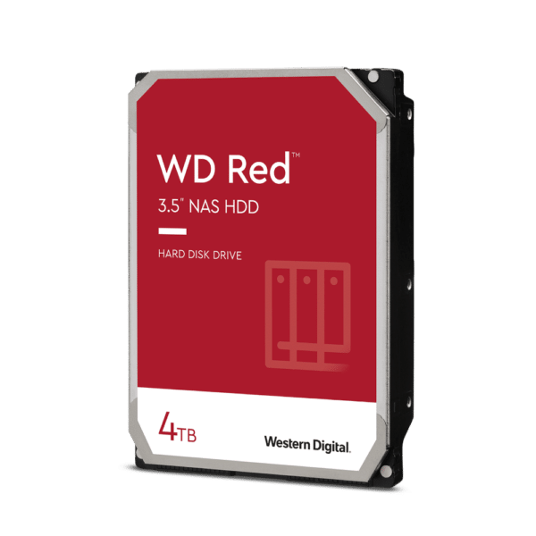 דיסק פנימי WD Red Plus NAS 4TB HDD 5400RPM 256MB Cache SATA III
