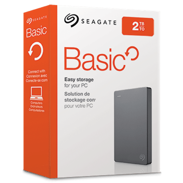 דיסק קשיח חיצוני Seagate Basic 2TB 2.5 inch EXTERNAL DRIVE USB3.0 1 דיסק קשיח חיצוני Seagate Basic 2TB 2.5 inch EXTERNAL DRIVE USB3.0