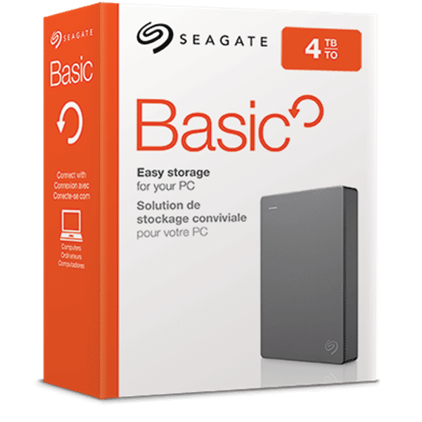 דיסק קשיח חיצוני Seagate Basic 4TB 2.5 inch EXTERNAL DRIVE USB3.0 1 דיסק קשיח חיצוני Seagate Basic 4TB 2.5 inch EXTERNAL DRIVE USB3.0
