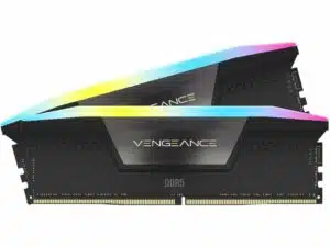 ז. לנייח CORSAIR VENGEANCE RGB 96GB 2x48GB DDR5 5600MHz C40