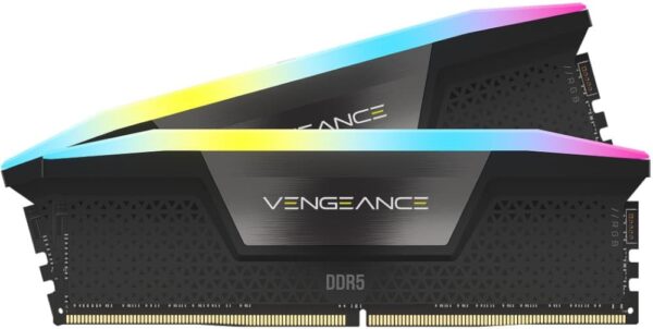 זכרון לנייח CORSAIR Vengeance RGB 64GB 2x32GB DDR5 5200Mhz CL40