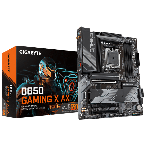 לוח Gigabyte B650 Gaming X AX 1.1 ATX WIFI BT AMD Zen4 AM5 DDR5