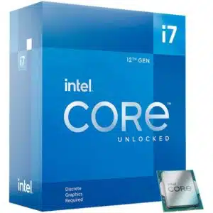 מעבד דור 12 Intel i7-12700K BOX no FAN 5GHZ 190W TDP LGA1700