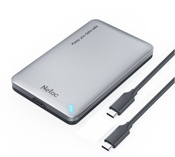 קופסא חיצונית Netac USB Type-C 2.5 Inch SATA HDD Case 1 קופסא חיצונית Netac USB Type-C 2.5 Inch SATA HDD Case