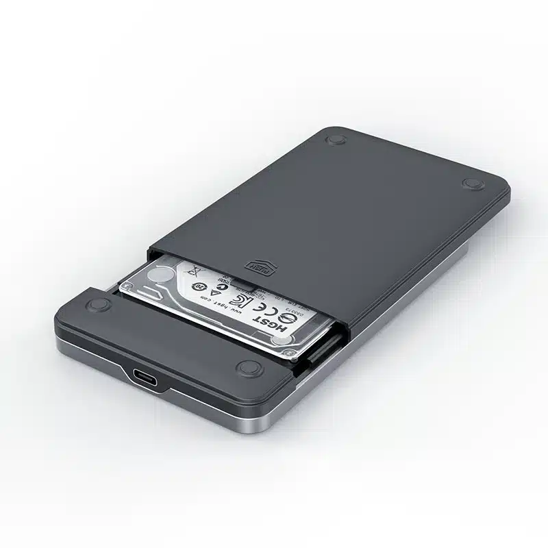 קופסא חיצונית Netac USB Type-C 2.5 Inch SATA HDD Case 4 קופסא חיצונית Netac USB Type-C 2.5 Inch SATA HDD Case