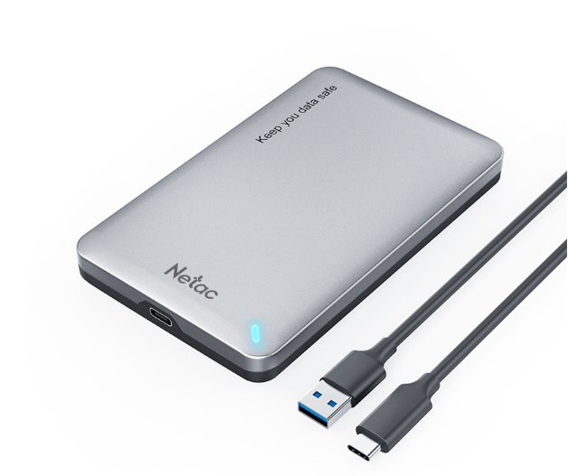 קופסא חיצונית לדיסק Netac USB Type-C/A 2.5 Inch SATA HDD Case 1 קופסא חיצונית לדיסק Netac USB Type-C/A 2.5 Inch SATA HDD Case