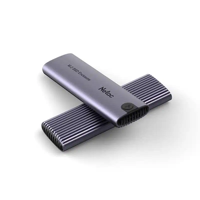 קופסא לדיסק Netac M.2 Dual-protocol HDD Case nvme/sata TYPE-A/C 2 קופסא לדיסק Netac M.2 Dual-protocol HDD Case nvme/sata TYPE-A/C