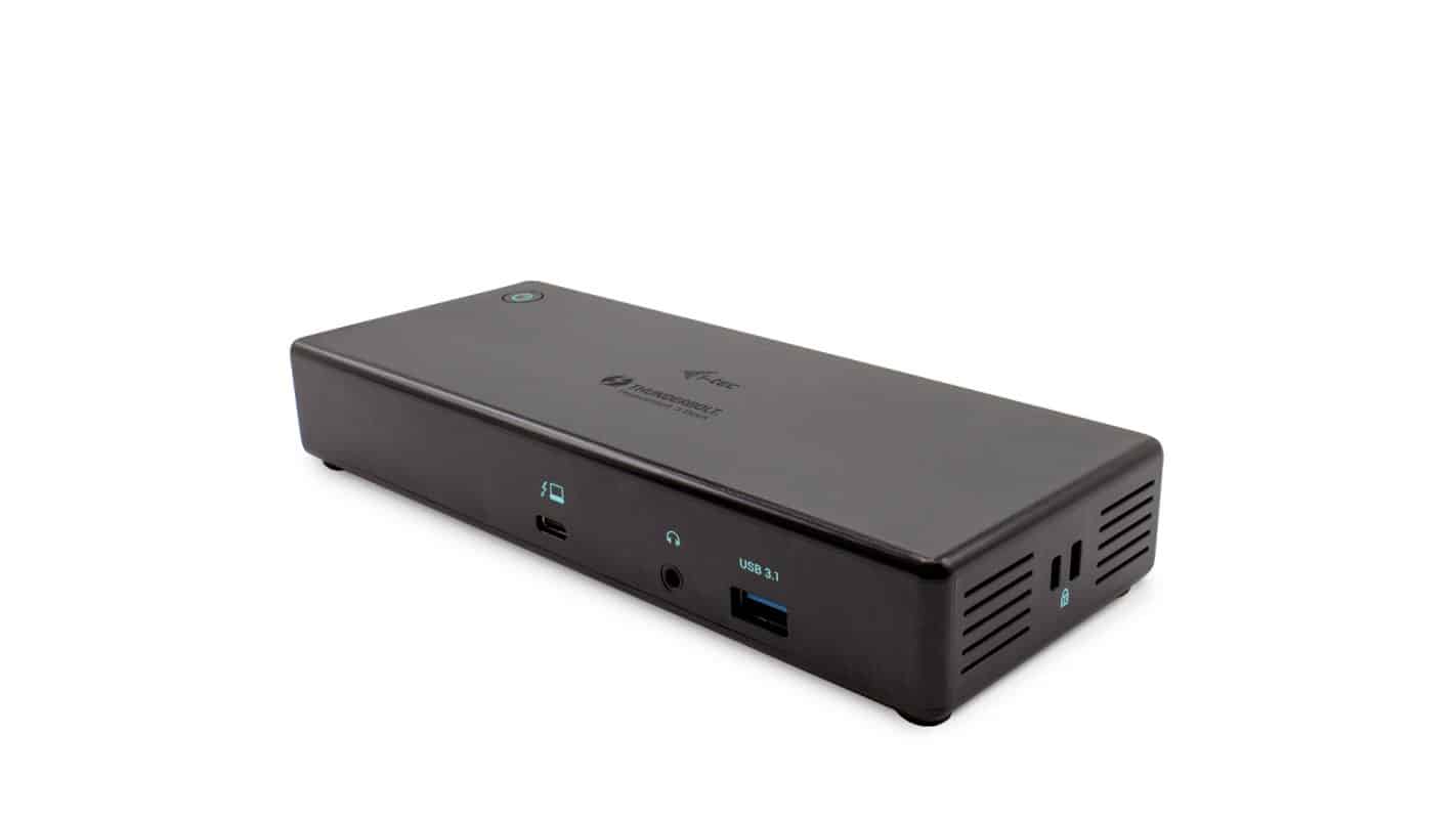 תחנת עגינה DisplayPort 4K בחיבור Thunderbolt3/USB-C 3 תחנת עגינה DisplayPort 4K בחיבור Thunderbolt3/USB-C
