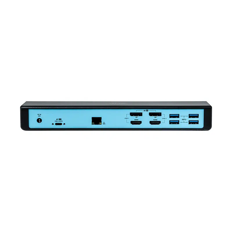 תחנת עגינה לתצוגה כפולה בחיבור USB 3.0 / USB-C / Thunderbolt 3 הספק W85 3 תחנת עגינה לתצוגה כפולה בחיבור USB 3.0 / USB-C / Thunderbolt 3 הספק W85