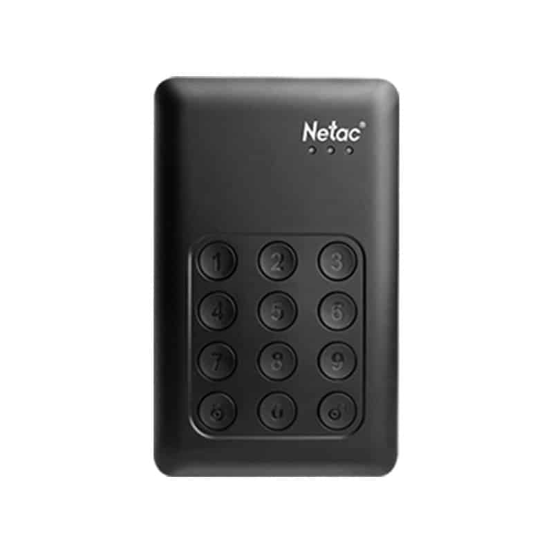 דיסק קשיח חיצוני מוגן סיסמא Netac K390 2TB USB 3.0 1 דיסק קשיח חיצוני מוגן סיסמא Netac K390 2TB USB 3.0