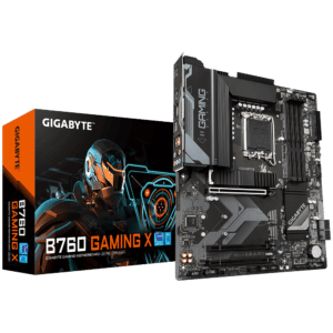 לוח למעבדי אינטל Gigabyte B760 Gaming X DDR5 ATX LGA1700