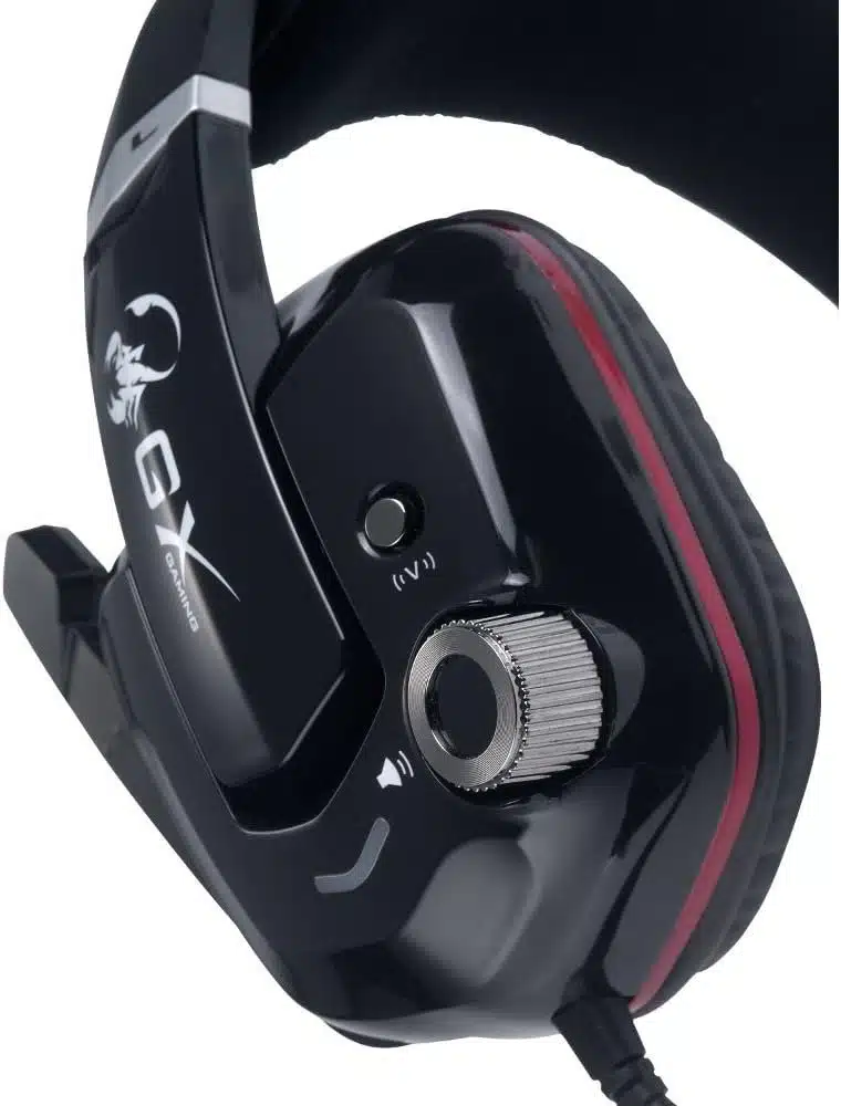 אוזניות גיימינג Genius HS-G710V BLACK Plus Mic 3 אוזניות גיימינג Genius HS-G710V BLACK Plus Mic – תמונה 3