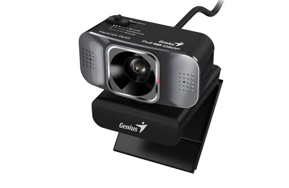 מצלמת רשת Genius FaceCam Quiet FHD Plus MIC Black 1 מצלמת רשת Genius FaceCam Quiet FHD Plus MIC Black