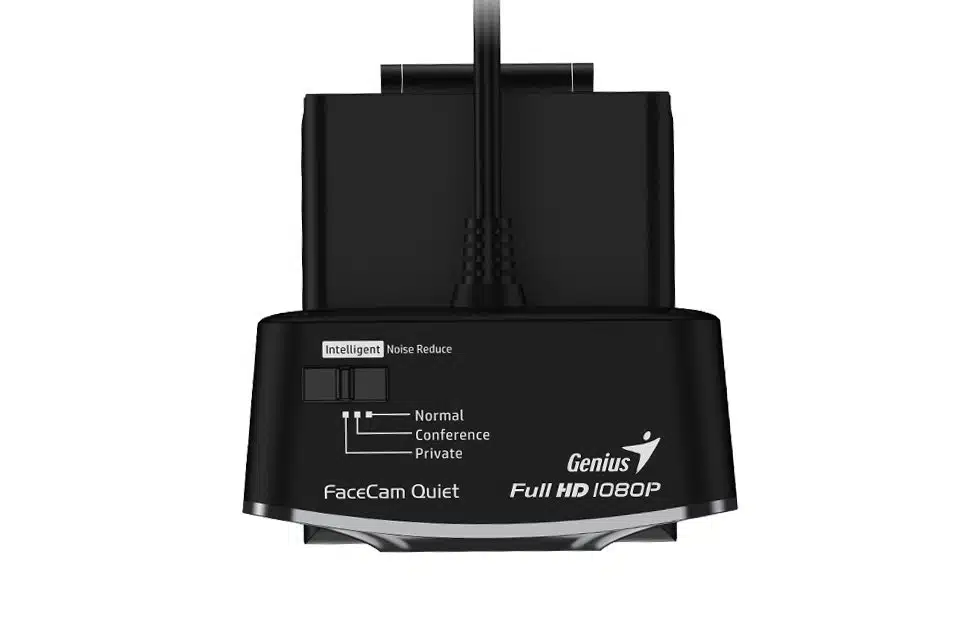 מצלמת רשת Genius FaceCam Quiet FHD Plus MIC Black 3 מצלמת רשת Genius FaceCam Quiet FHD Plus MIC Black – תמונה 3