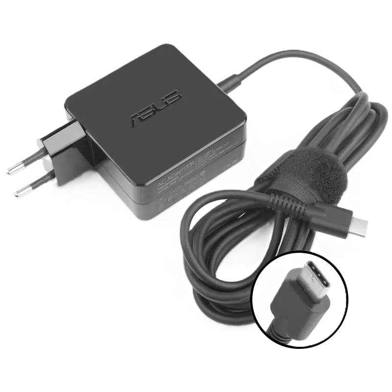 מטען מקורי ASUS 65Watt Type-C 1 מטען מקורי ASUS 65Watt Type-C