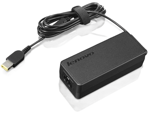 מטען מקורי LENOVO 65W מלבני צהוב 1 מטען מקורי LENOVO 65W מלבני צהוב