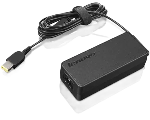 מטען מקורי LENOVO 65W מלבני צהוב 1 מטען מקורי LENOVO 65W מלבני צהוב