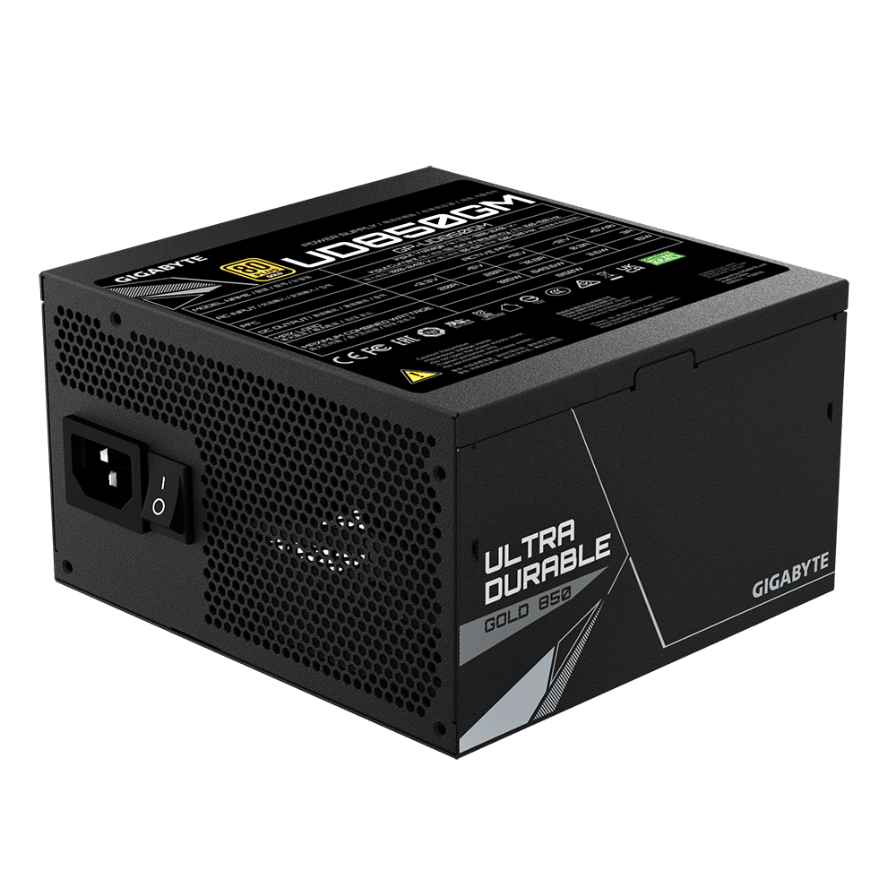 ספק כוח Gigabyte UD850GM 850W 80 plus Gold Full Modular 2 ספק כוח Gigabyte UD850GM 850W 80 plus Gold Full Modular – תמונה 2