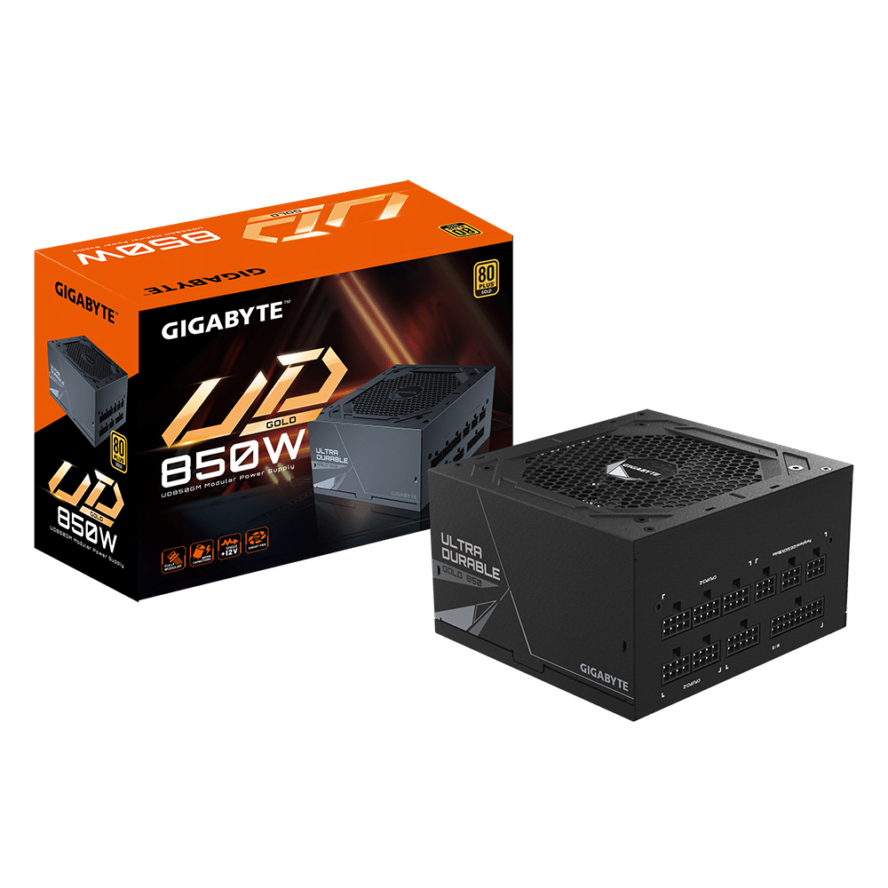 ספק כוח Gigabyte UD850GM 850W 80 plus Gold Full Modular 1 ספק כוח Gigabyte UD850GM 850W 80 plus Gold Full Modular