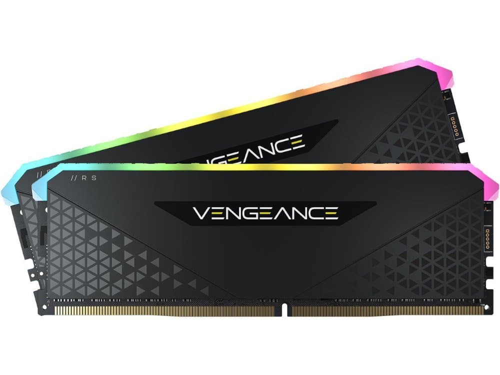ז.לנייח CORSAIR Vengeance RGB RS 2X16 32GB DDR4 3600 For AMD CL18 1 ז.לנייח CORSAIR Vengeance RGB RS 2X16 32GB DDR4 3600 For AMD CL18