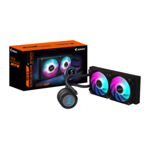 קירור נוזלי כפול Gigabyte AORUS WATERFORCE II 240 AIO 240mm ARGB