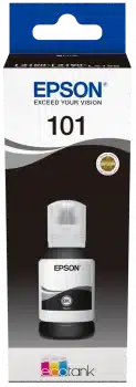 בקבוק דיו שחור 101 מקורי 127 מ"ל Epson 1 בקבוק דיו שחור 101 מקורי 127 מ"ל Epson