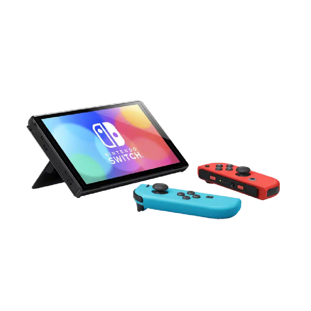 קונסולה NINTENDO SWITCH HEG NEON OLED כחול אדום 5 קונסולה NINTENDO SWITCH HEG NEON OLED כחול אדום